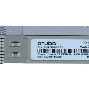 Aruba J9151E MMF 10G SFP+ 850nm Duplex LC LR 10km Optical Transceiver - Front